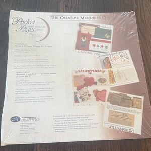 The Creative Memories Collection Pocket Pages with Write-in Space Refill RCM-12P